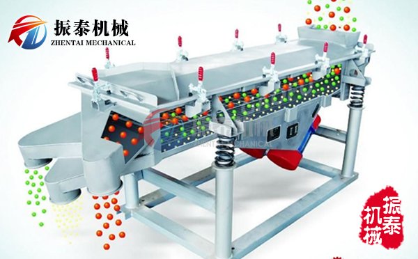 玻璃直線篩分機(jī) 作原理