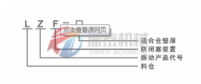 LZF倉壁振動(dòng)器型號(hào)示意圖