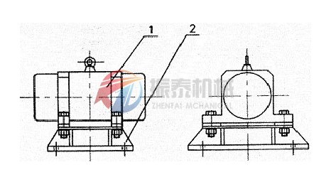 LZF倉壁振動(dòng)器結(jié)構(gòu)圖